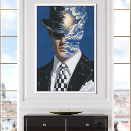 Surreal Gentleman Sky Fusion - NicheCanvas