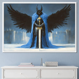 Guardian of the Midnight Realm - NicheCanvas