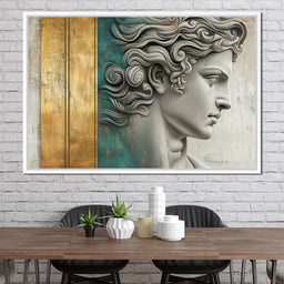 Golden Revelation of Parthenon - Wildrose Creations - NicheCanvas