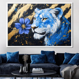 Wild Lioness - Alicia Smith - NicheCanvas