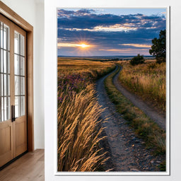 Golden Hour Journey Home - NicheCanvas