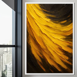 Golden Radiance Unfurled - NicheCanvas