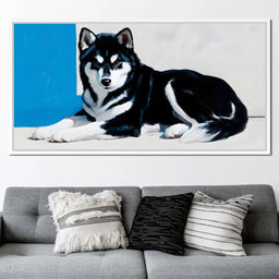 Regal Paws Poised in Silence - NicheCanvas