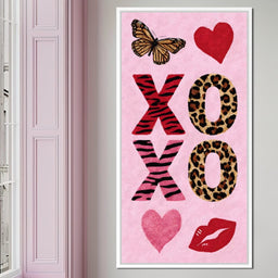Wild Love Safari XOXO Style - NicheCanvas