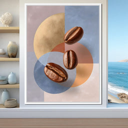 Coffee Geometry Delight - NicheCanvas