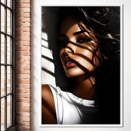 Shadowed Elegance Poise - NicheCanvas