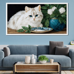 Gentle Paws Still Life - NicheCanvas