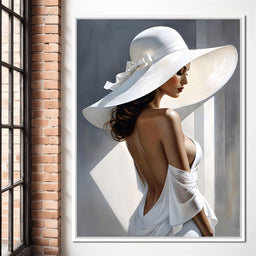 Female Portrait 350 - Johanjjf - NicheCanvas