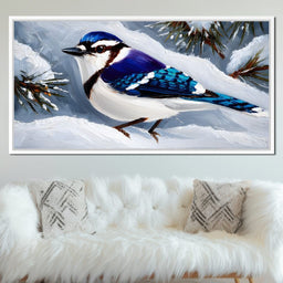 Winter Plume Tranquility - NicheCanvas