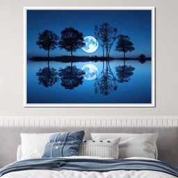 Moonlit Tranquility - TooplesArt - NicheCanvas