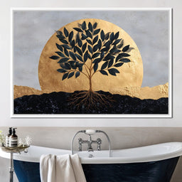 Golden Tree of Tranquility - NicheCanvas