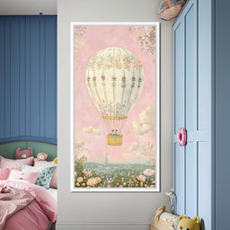 Whimsical Ballad of Airborne Dreams - NicheCanvas