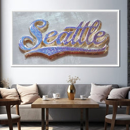 Glittering Seattle Dreams - NicheCanvas