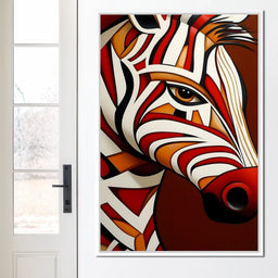 Stripes of the Savanna Melody - NicheCanvas