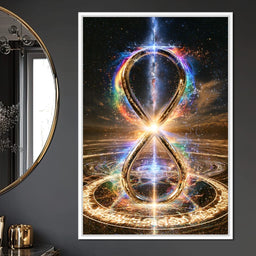Boundless Resonance of the Celestial Loop - NicheCanvas