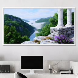 Enchanted Valleys Timeless Ruins - NicheCanvas