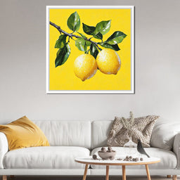 Golden Citrus - NicheCanvas