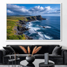 Atlantic Cliffs Wild Coastline - NicheCanvas