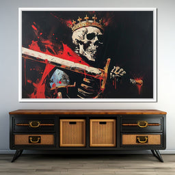 Majestic Shadows of Royal Descent - NicheCanvas