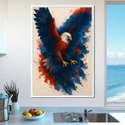 Majestic Flight Soaring Free - NicheCanvas