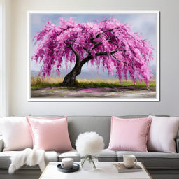 Blush Weeping Cherry Tree - NicheCanvas