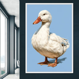 Noble Duck Standing Tall - NicheCanvas