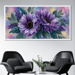 Lavender Blooms Radiance - NicheCanvas