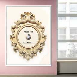 Press for Champagne - NicheCanvas