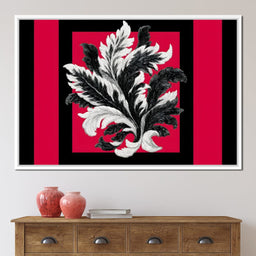 Baroque Leaf Flourish Fusion - NicheCanvas