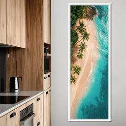 Peaceful Paradise Beach - NicheCanvas