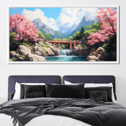 Bridge Over Tranquil Waters - NicheCanvas