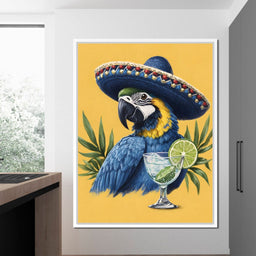 Parrot Margarita Fiesta Tropical - NicheCanvas