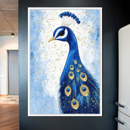 Majestic Feathered Peacock - NicheCanvas