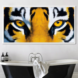 Gaze of the Jungle Tiger - NicheCanvas