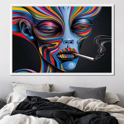 Cosmic Chillwave - TooplesArt - NicheCanvas