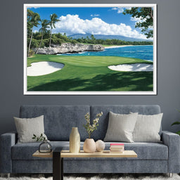 Exotic Golf Course - NicheCanvas
