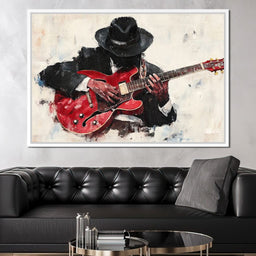 Guitar Groove in Motion - NicheCanvas