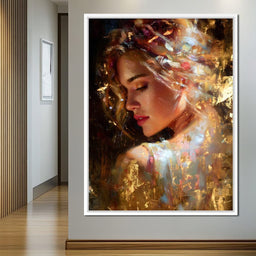 Radiant Brushstrokes Of Grace - NicheCanvas