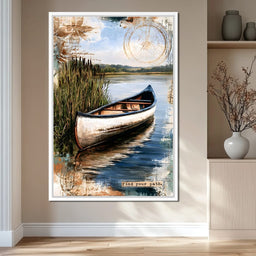 Silent Waters Await The Explorer - NicheCanvas