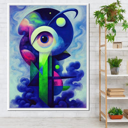 Cubist Consciousness - TooplesArt - NicheCanvas