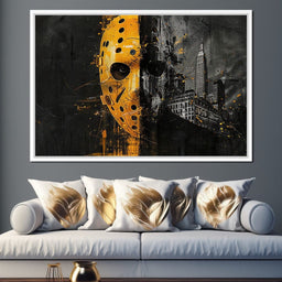 Masked Man - Raven Blackwood - NicheCanvas