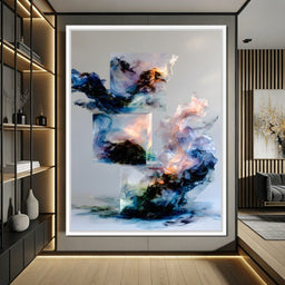 Celestial Torrent Rising - NicheCanvas