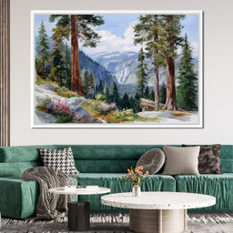 Sierra Falls Pine Vista Trail - NicheCanvas