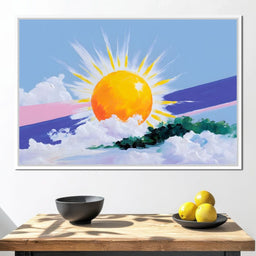 Radiance Over Morning Skies - NicheCanvas