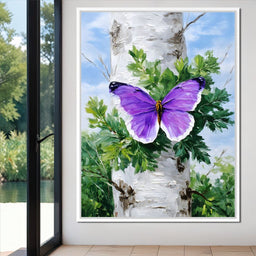 Butterfly Dreams Forest Canvas - NicheCanvas