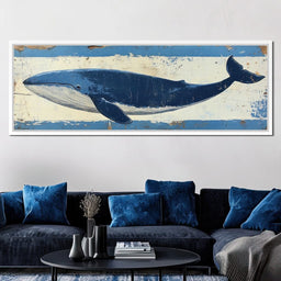 Glorious Whale - NicheCanvas