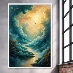 Golden Path Through Dreams - Cole Williams - NicheCanvas