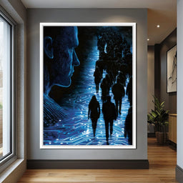The Collective Walk of Digital Ghosts - NicheCanvas