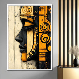 Geometric Fusion Reverie - NicheCanvas