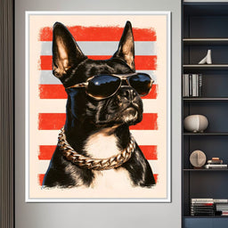 Coolest Canine On The Block - NicheCanvas